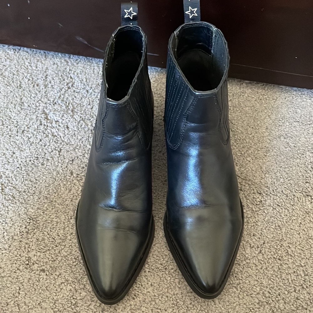 Steve Madden Chandler Ankle Boot. Like New , Leat… - image 2